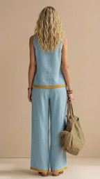 Paula™ - Linen and cotton set