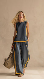 Paula™ - Linen and cotton set