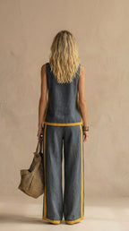 Paula™ - Linen and cotton set