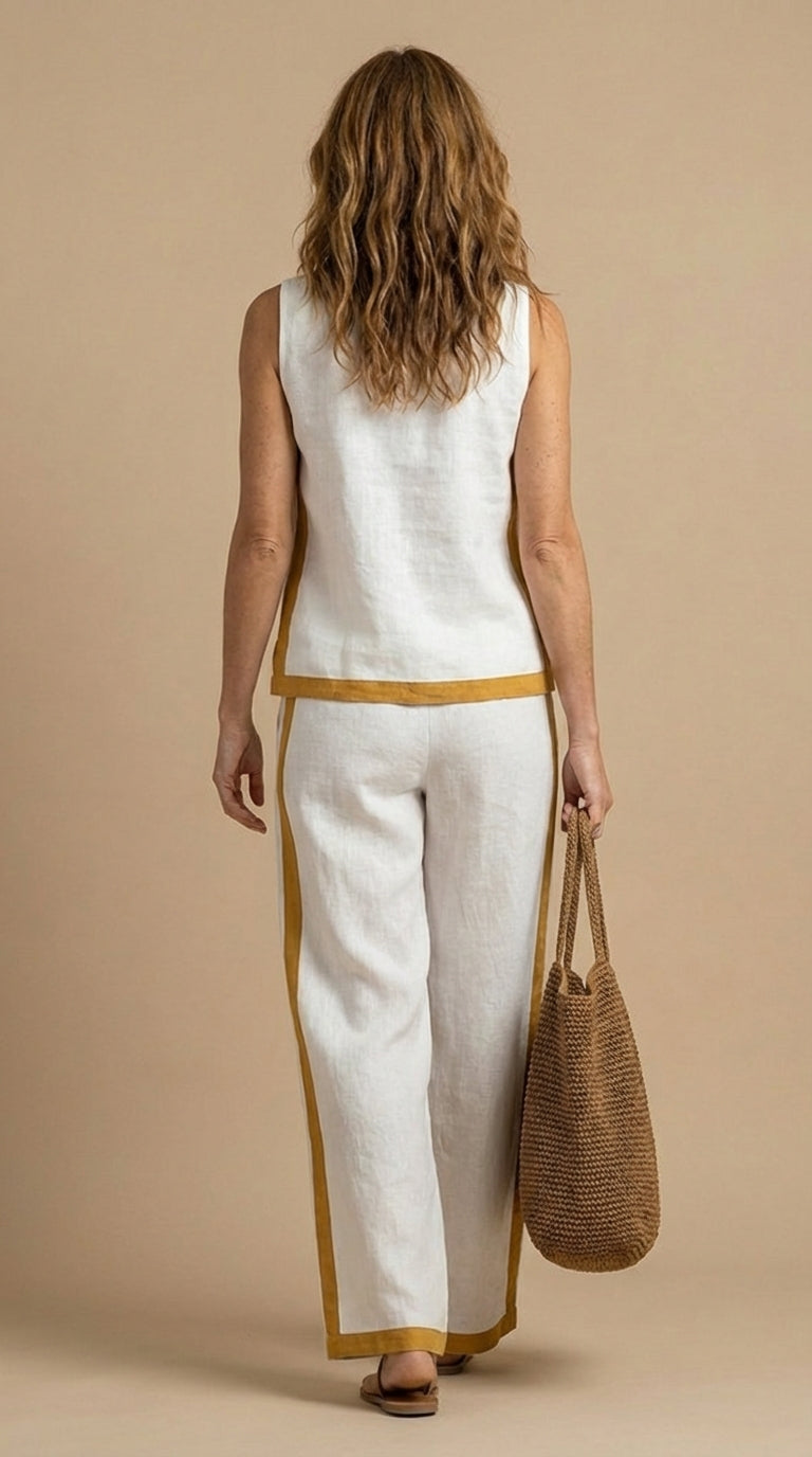 Paula™ - Linen and cotton set