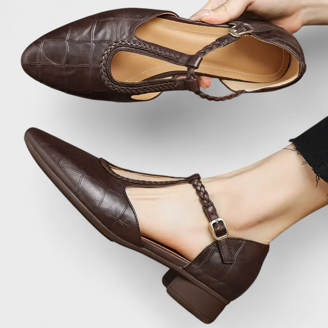 Elena - Zapatos Ortopédicos De Cuero