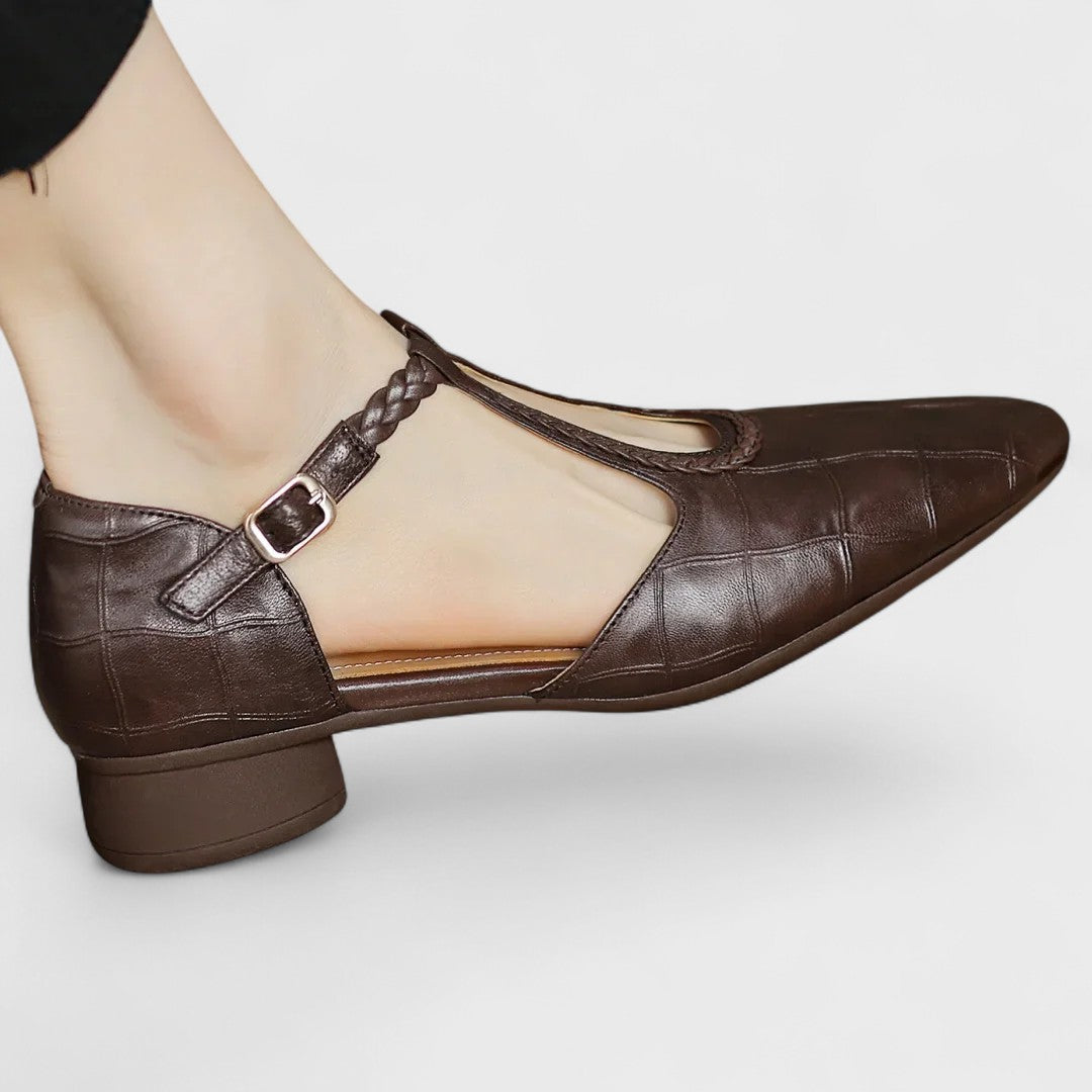 Elena - Zapatos Ortopédicos De Cuero