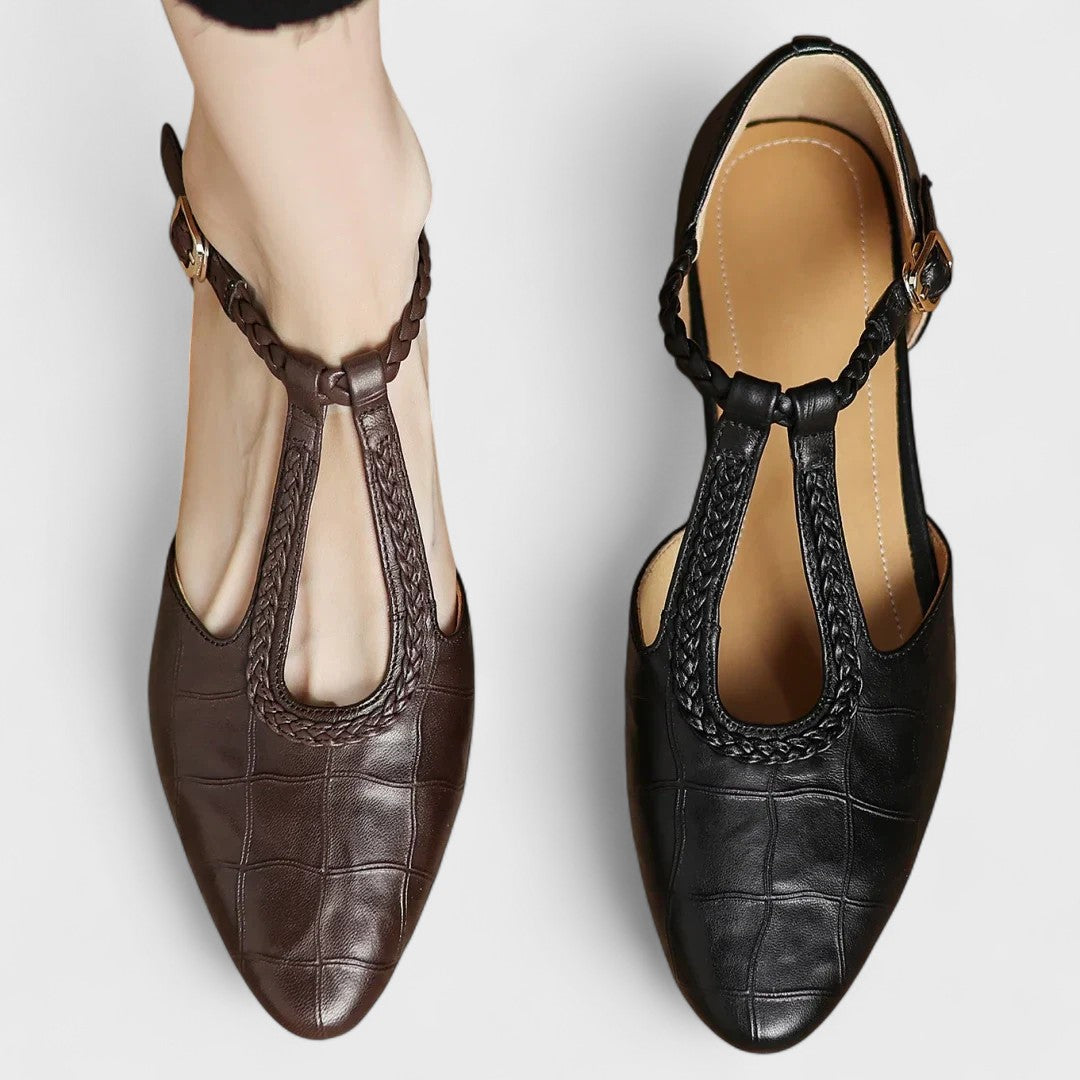 Elena - Zapatos Ortopédicos De Cuero