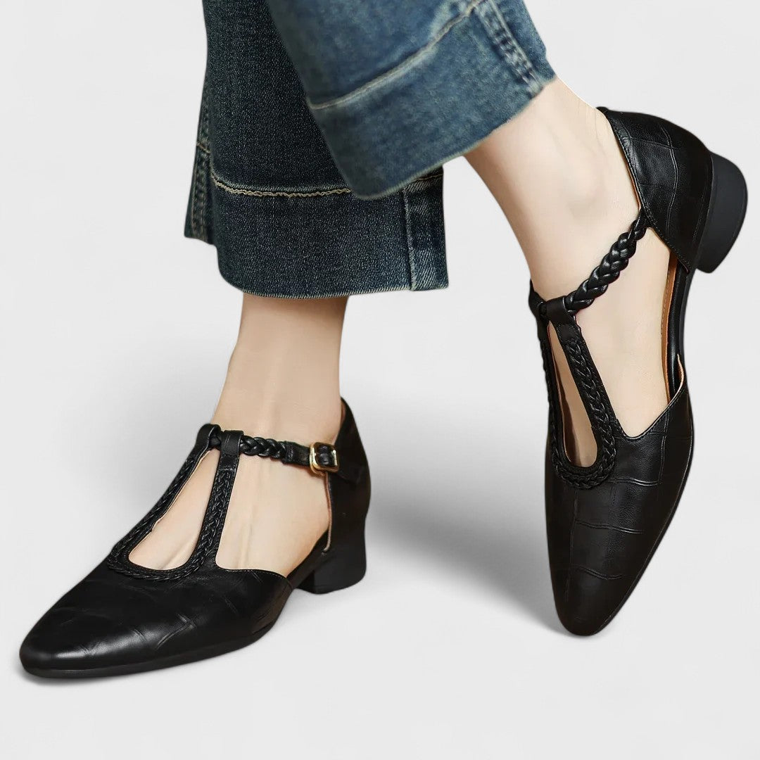 Elena - Zapatos Ortopédicos De Cuero