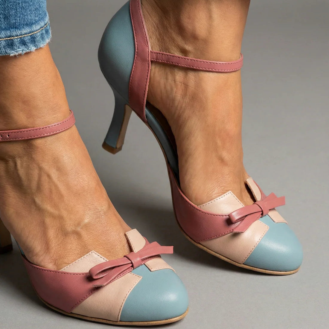 Tacones elegantes estilo Mary Jane