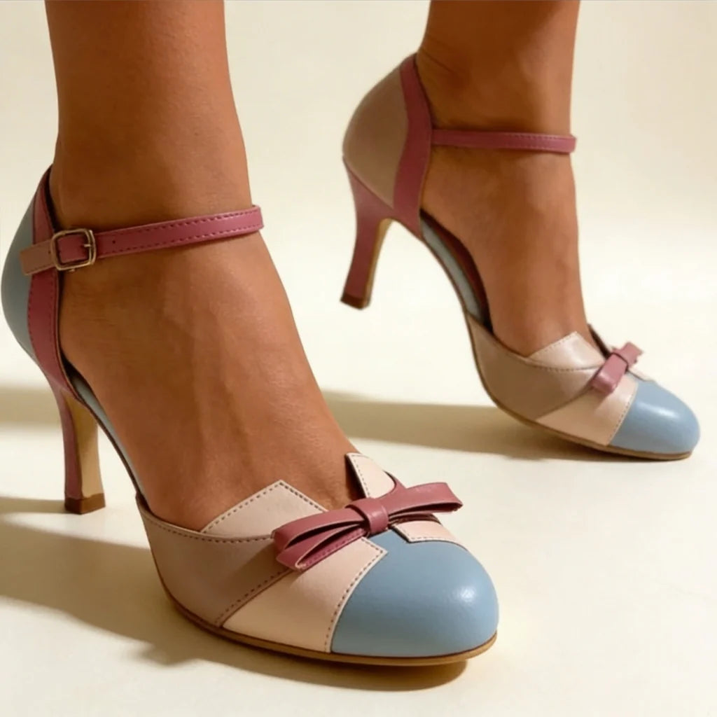 Tacones elegantes estilo Mary Jane