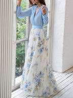 Teresa™ | Floral Print Maxi Dress